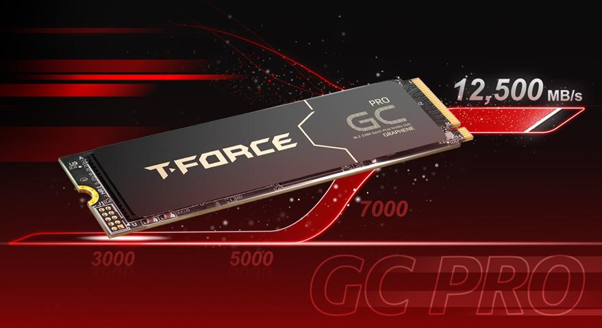 十铨科技推出T-FORCE GC PRO PCIe 5.0 固态硬盘  Gen5 优异性能 满足高效能存储需求